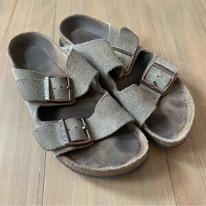 Birkenstock Sandals Women’s 6.5 37 Leather Tan Boho